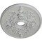 Ekena Millwork Alexa Ceiling Medallion (Canopies up to 5 5/8"), 30 3/4"W x 21 1/4"H x 3 7/8"ID x 1 5/8"P, Frost CM21X30ALFRF - alternate 5